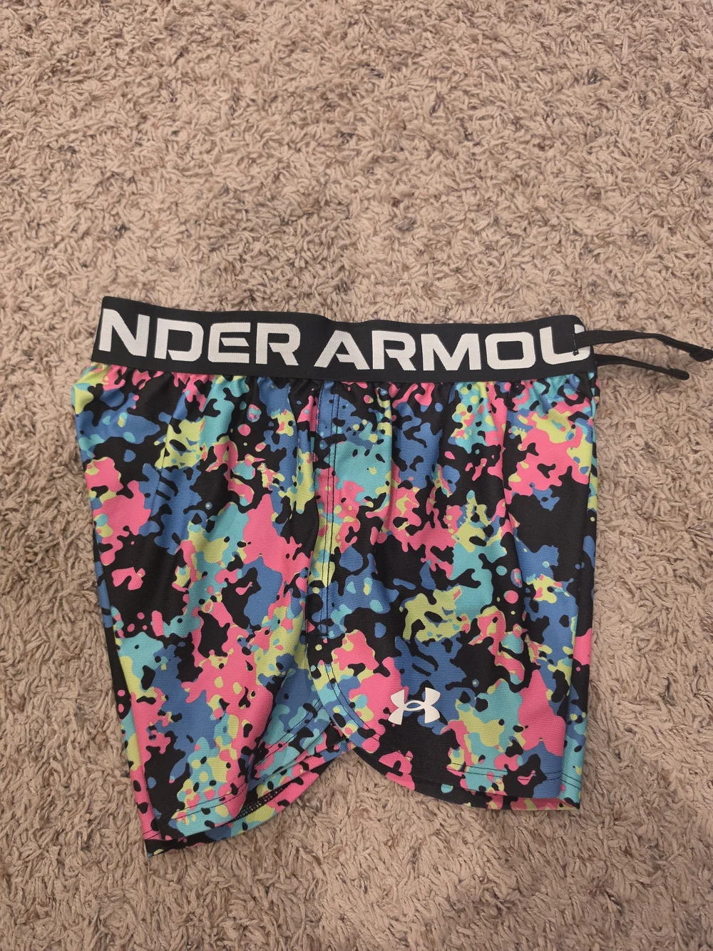 Under Armour Neon Camo Shorts